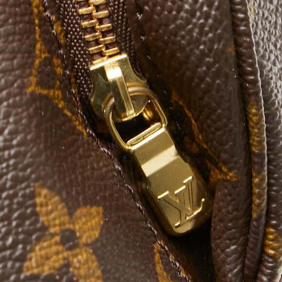 LOUIS VUITTON Brown Monogram Leather Backpack main image 8